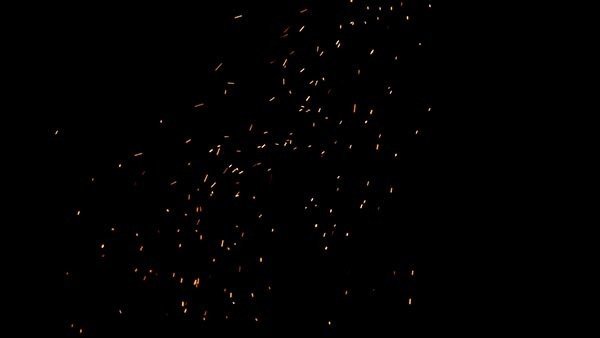 Falling Sparks and Embers Falling Sparks Burst 7 vfx asset stock footage