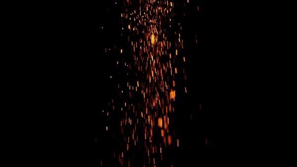 Falling Sparks and Embers Falling Sparks Burst 9 vfx asset stock footage