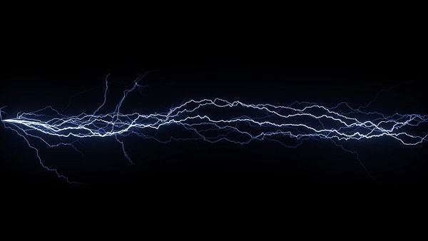 Lightning Beams Lightning Beam Side 6 vfx asset stock footage