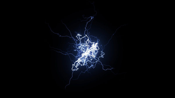 Lightning Beams Lightning Beam Front 6 vfx asset stock footage