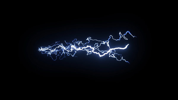 Lightning Beams Lightning Beam Off-Center 2 vfx asset stock footage