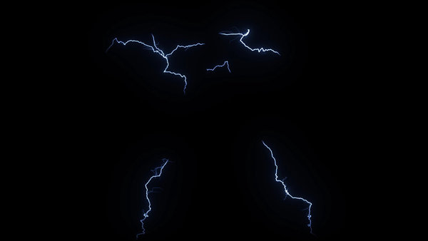 Electric Arcs Ground Lightning Top 2 vfx asset stock footage