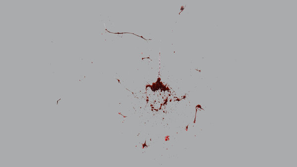 Blood Splatter Vol. 2 Blood Splatter Front 4 vfx asset stock footage