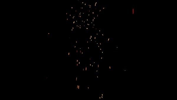 Falling Sparks and Embers Falling Sparks Continuous 6 vfx asset stock footage