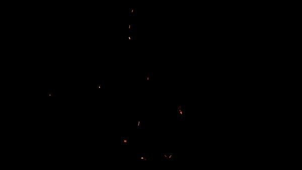 Fire Embers Rising Embers Mid 5 vfx asset stock footage