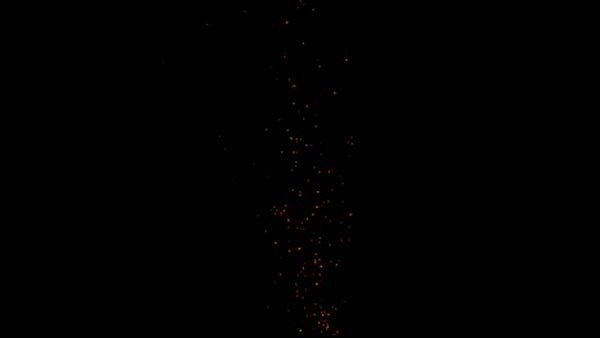 Fire Embers Rising Embers Wide 4 vfx asset stock footage