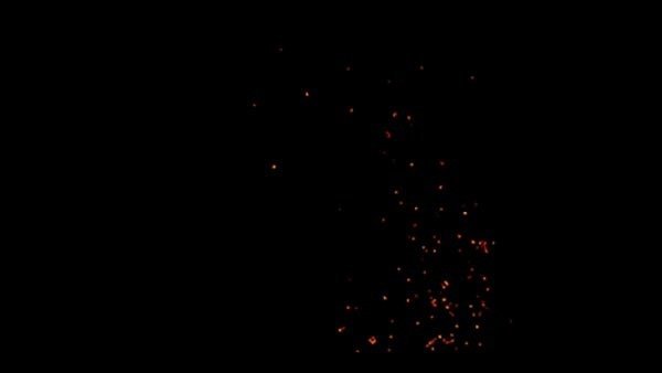 Fire Embers Rising Embers Wide 8 vfx asset stock footage