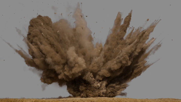 Dust Explosion Close-Ups Dust Explosion Close 19 vfx asset stock footage