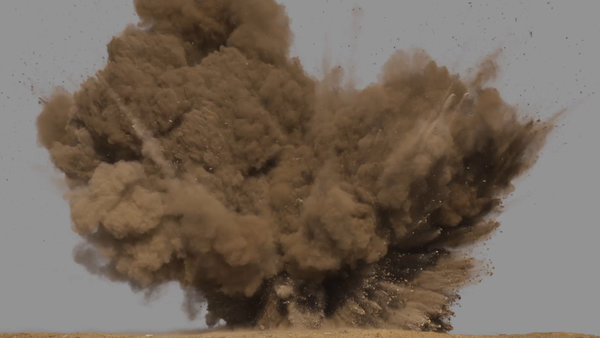 Dust Explosion Close-Ups Dust Explosion Close 20 vfx asset stock footage