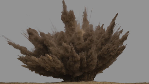 Dust Explosion Close-Ups Dust Explosion Close 24 vfx asset stock footage