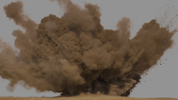 Dust Explosion Close-Ups Dust Explosion Close 27 vfx asset stock footage