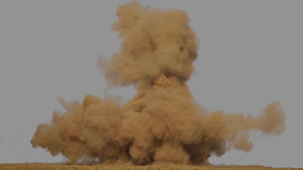 Dust Explosion Close-Ups Dust Explosion Close 29 vfx asset stock footage