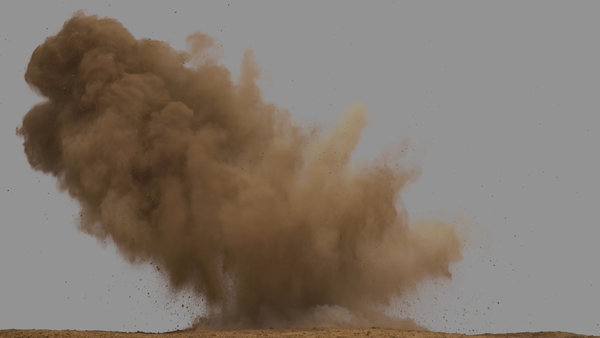 Dust Explosion Close-Ups Dust Explosion Close 32 vfx asset stock footage
