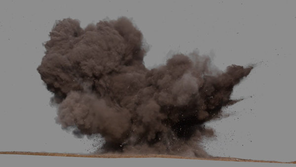 Dust Explosions Vol. 2 Dust Explosion 1 vfx asset stock footage