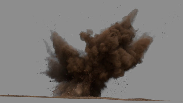 Dust Explosions Vol. 2 Dust Explosion 4 vfx asset stock footage