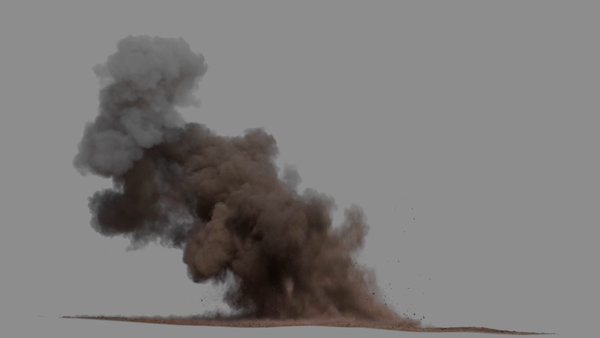 Dust Explosions Vol. 2 Dust Explosion 29 vfx asset stock footage