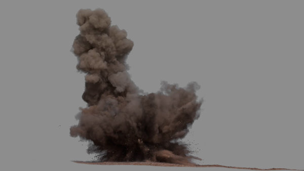 Dust Explosions Vol. 2 Dust Explosion 8 vfx asset stock footage