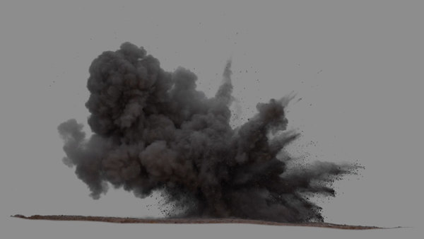 Dust Explosions Vol. 2 Dust Explosion 27 vfx asset stock footage