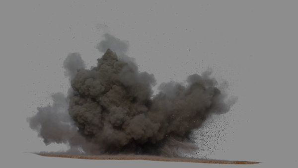 Dust Explosions Vol. 2 Dust Explosion 24 vfx asset stock footage