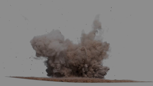 Dust Explosions Vol. 2 Dust Explosion 11 vfx asset stock footage
