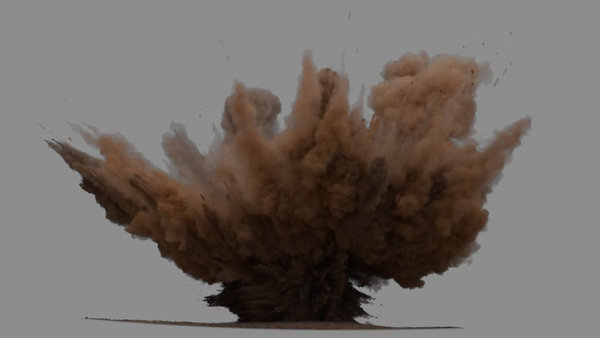 Dust Explosions Vol. 2 Dust Explosion 22 vfx asset stock footage