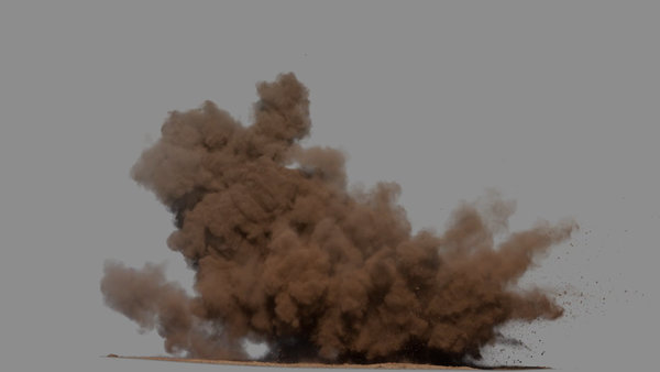 Dust Explosions Vol. 2 Dust Explosion 20 vfx asset stock footage