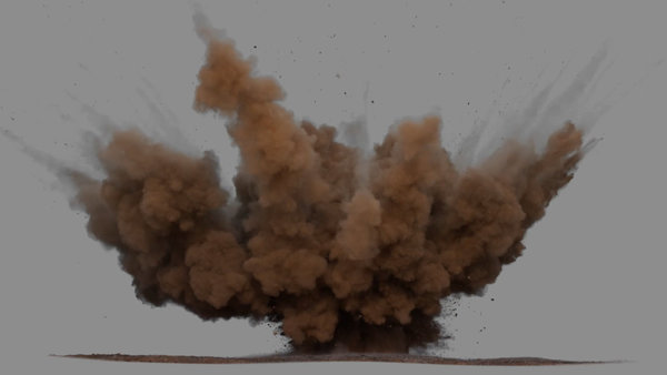 Dust Explosions Vol. 2 Dust Explosion 16 vfx asset stock footage