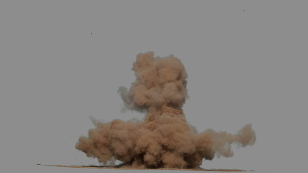 Dust Explosions Vol. 2 Dust Explosion 5 vfx asset stock footage