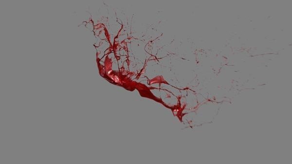 Blood Hits Blood Burst 11 vfx asset stock footage