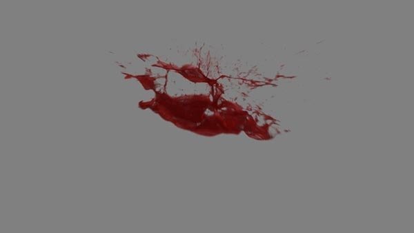 Blood Hits Blood Burst 20 vfx asset stock footage