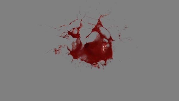 Blood Hits Blood Burst 8 vfx asset stock footage