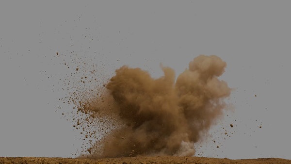 Dust Explosion Close-Ups Dust Explosion Close 31 vfx asset stock footage