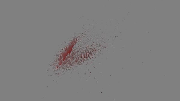 Blood Splatter Vol. 1 Blood Splatter Angled 2 vfx asset stock footage