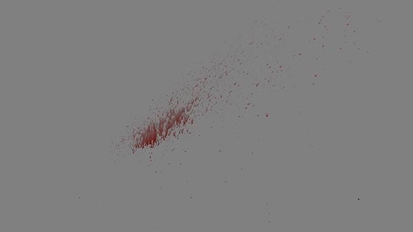 Blood Splatter Vol. 1 Blood Splatter Angled 4 vfx asset stock footage