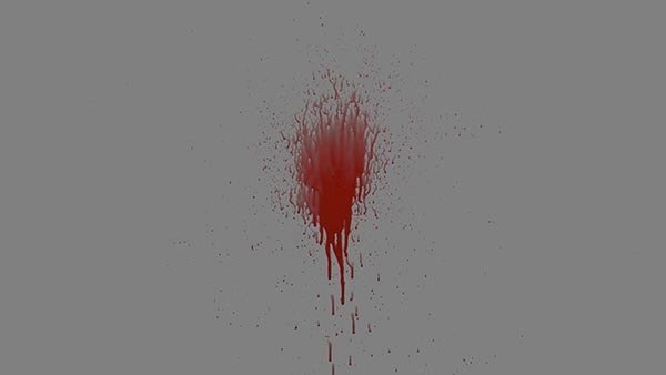 Blood Splatter Vol. 1 Blood Splatter Front 2 vfx asset stock footage