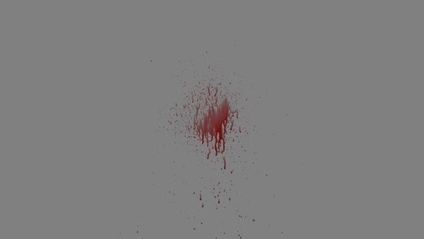 Blood Splatter Vol. 1 Blood Splatter Front 8 vfx asset stock footage