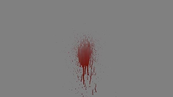 Blood Splatter Vol. 1 Blood Splatter Front 9 vfx asset stock footage