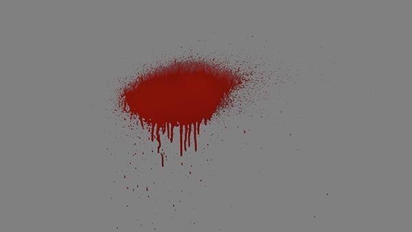 Blood Splatter Vol. 1 Blood Splatter Side 1  vfx asset stock footage