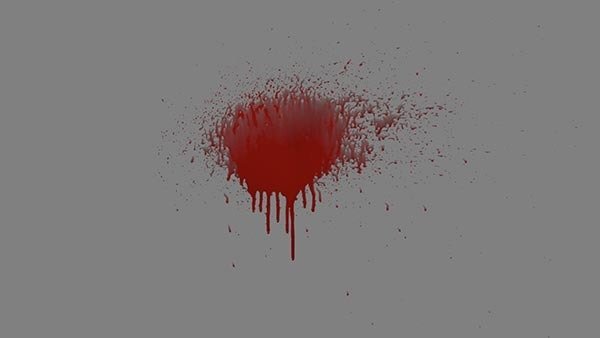 Blood Splatter Vol. 1 Blood Splatter Side 5 vfx asset stock footage