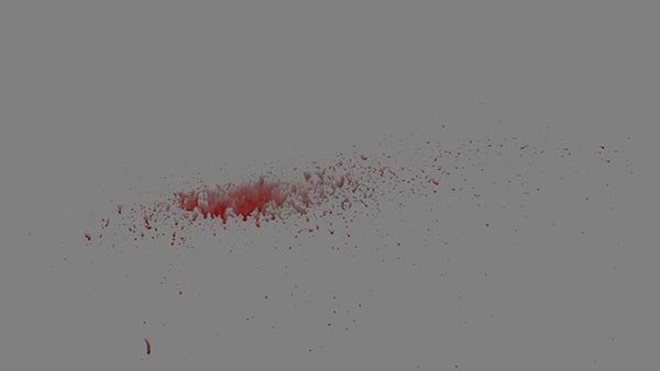 Blood Splatter Vol. 1 Blood Splatter Side 6 vfx asset stock footage