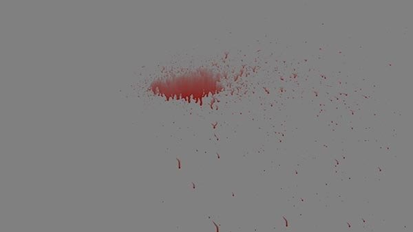 Blood Splatter Vol. 1 Blood Splatter Side 9 vfx asset stock footage