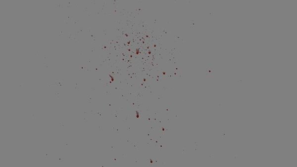 Blood Splatter Vol. 1 Small Blood Splatter 3 vfx asset stock footage