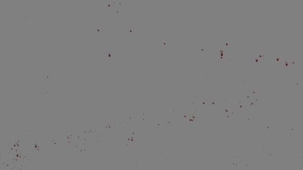 Blood Splatter Vol. 1 Small Blood Splatter 5 vfx asset stock footage