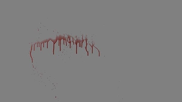 Blood Splatter Vol. 1 Blood Slash 5 vfx asset stock footage
