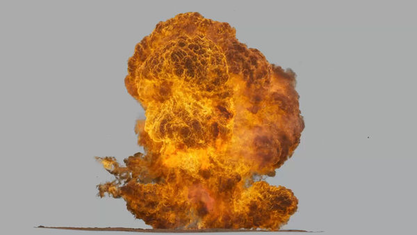 Gas Explosions Vol. 3 Gas Explosion 11 vfx asset stock footage