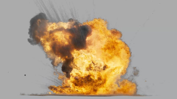 Gas Explosions Vol. 3 Gas Explosion 14 vfx asset stock footage