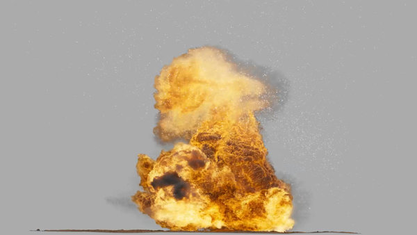Gas Explosions Vol. 3 Gas Explosion 18 vfx asset stock footage
