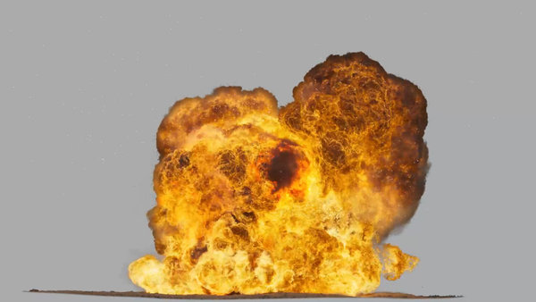 Gas Explosions Vol. 3 Gas Explosion Multi 2 vfx asset stock footage