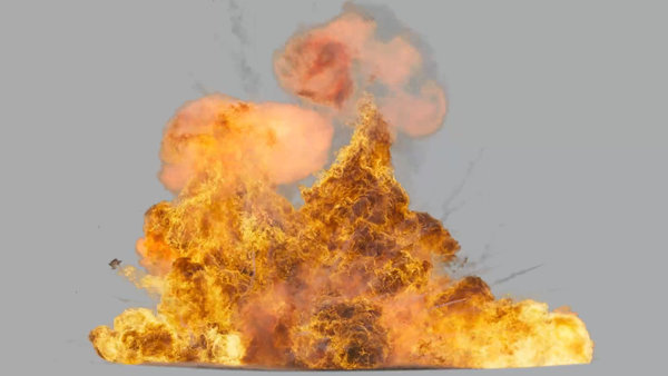 Gas Explosions Vol. 3 Gas Explosion Multi 3 vfx asset stock footage
