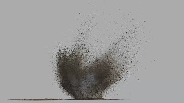 Dirt Blasts Vol. 2 Dirt Blast 8 vfx asset stock footage